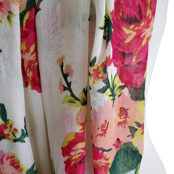 Candie’s Vintage Inspired Boho Floral Infinity Scarf O/S - Picture 4 of 11